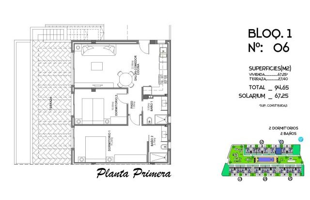 Obra nueva - Bungalow - Algorfa - La finca golf