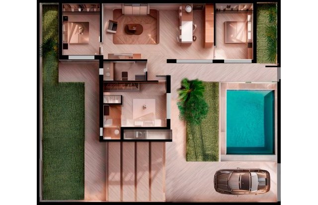 Rynek pierwotny - Villa - Torre Pacheco - Roldán