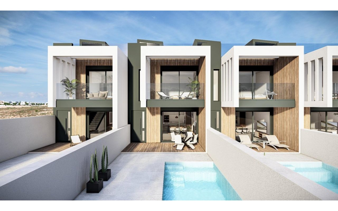 Obra nueva - Town House - Pilar de la Horadada - Lo Monte