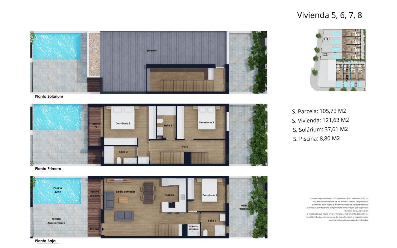 Obra nueva - Town House - Pilar de la Horadada - Lo Monte