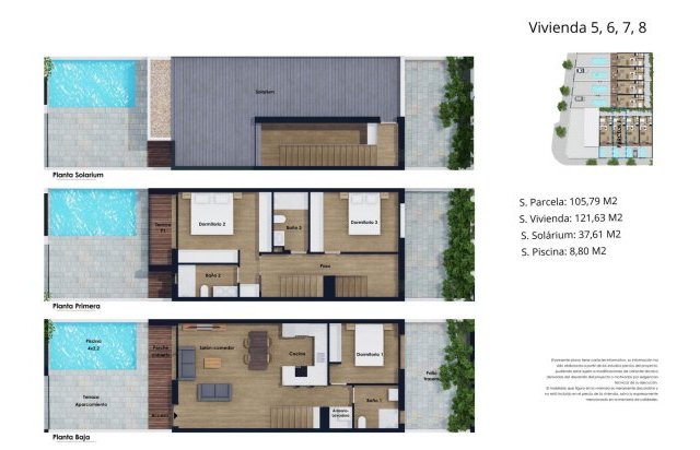 Obra nueva - Town House - Pilar de la Horadada - Lo Monte