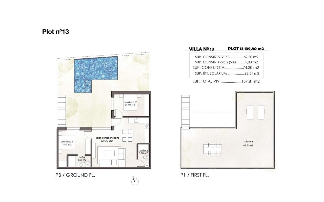 Obra nueva - Town House - Pilar de la Horadada