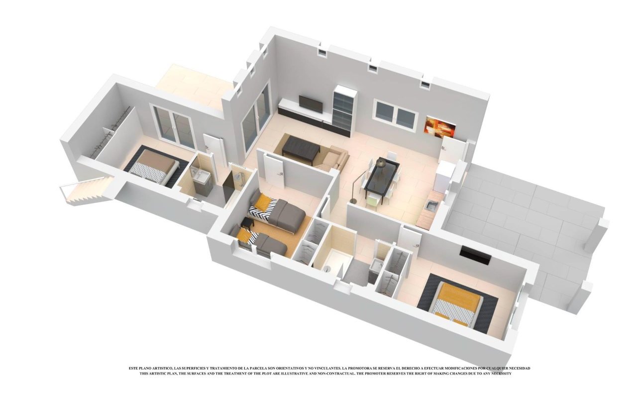 New Build - Villa - Los Alcázares - Serena Golf