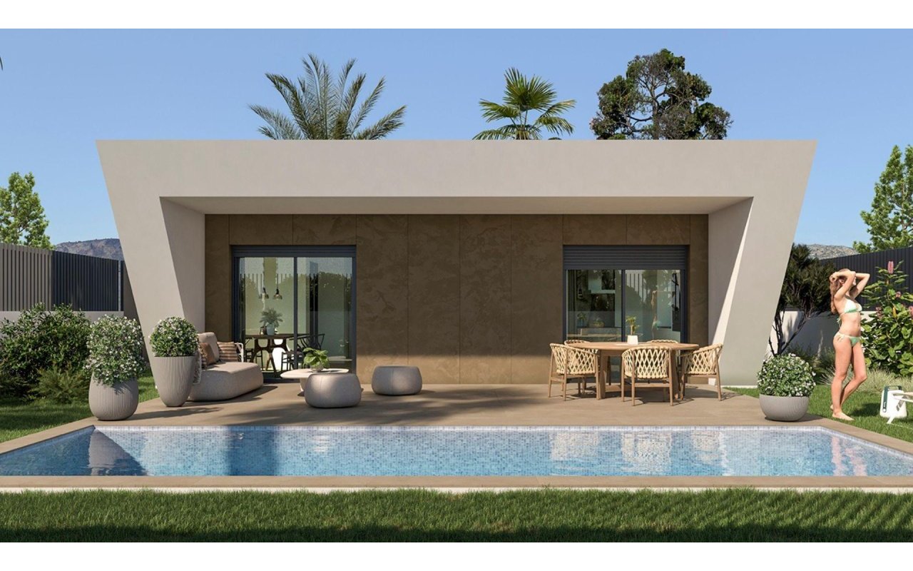 Obra nueva - Villa - Hondón de las Nieves - Urbaniz La Montañosa