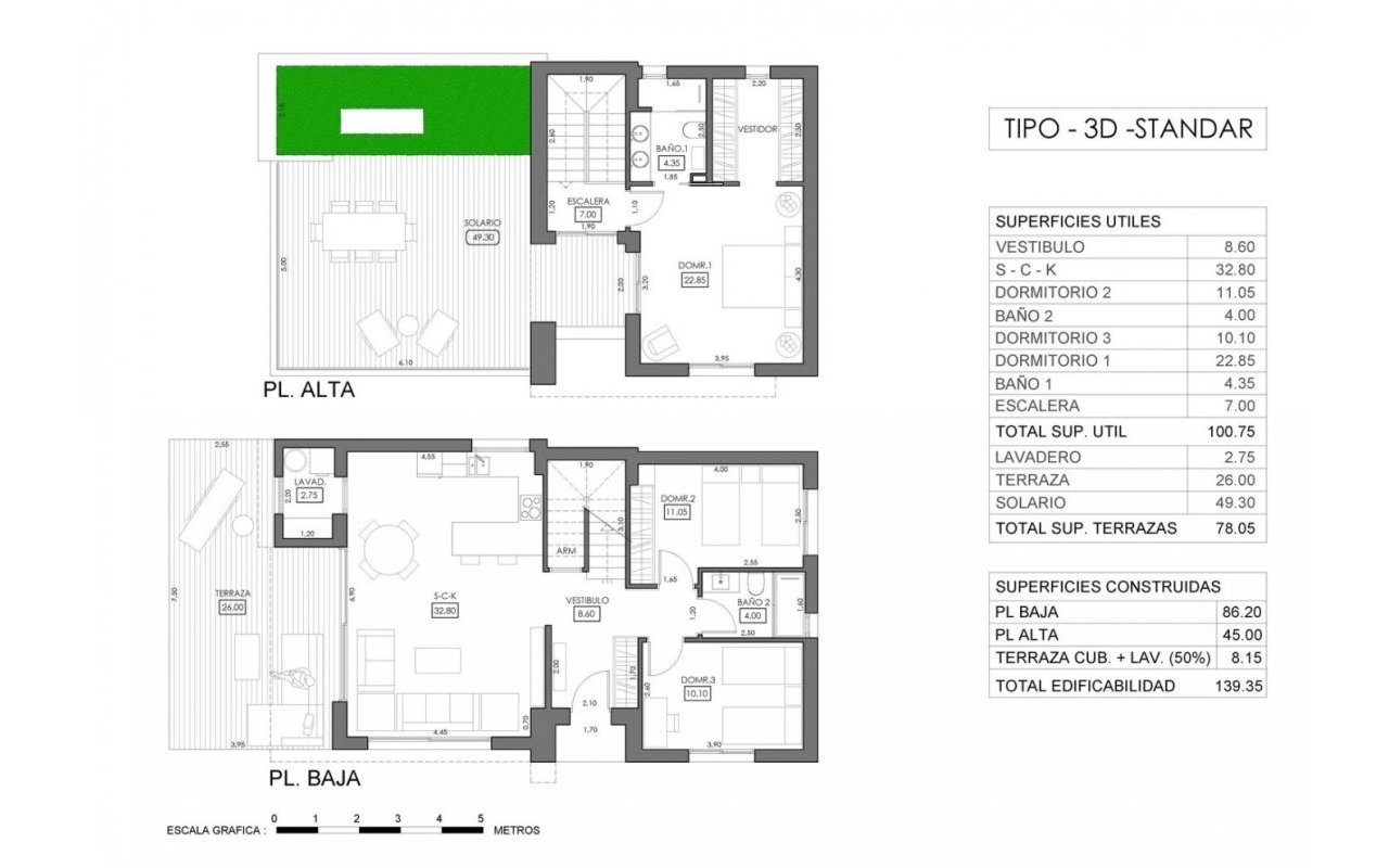 Obra nueva - Villa - Orihuela Costa - La Ciñuelica