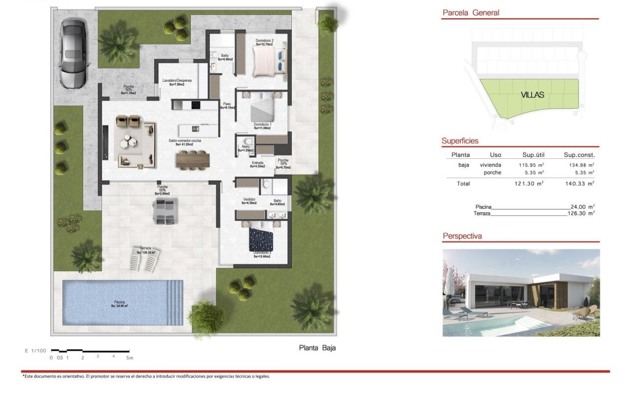 Rynek pierwotny - Villa - BAÑOS Y MENDIGO - Altaona Golf