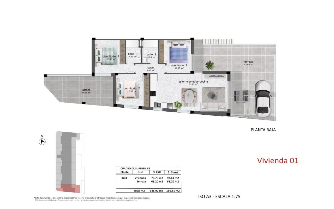 Rynek pierwotny - Bungalow - Pilar de la Horadada - pueblo