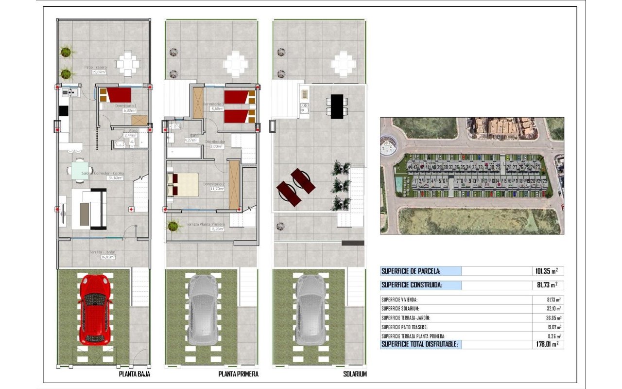 Obra nueva - Town House - Cox - San Fernando