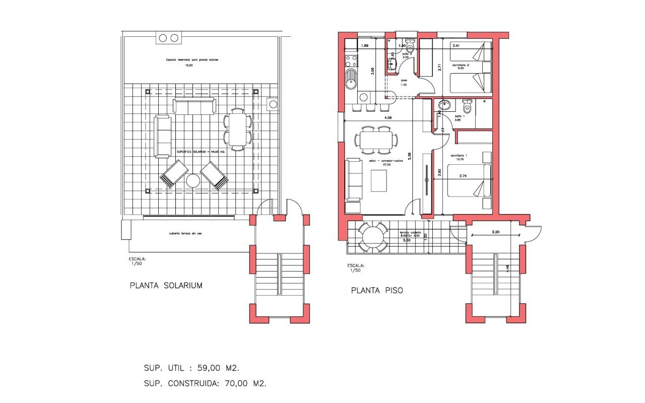 Obra nueva - Bungalow - Fuente Álamo - La Pinilla