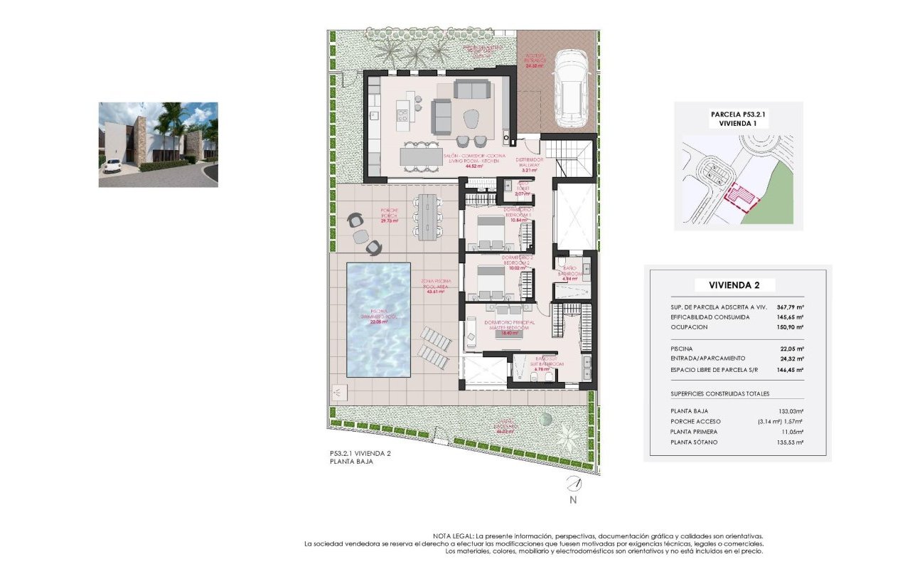 Rynek pierwotny - Villa - Torre Pacheco - Santa Rosalia Lake And Life Resort