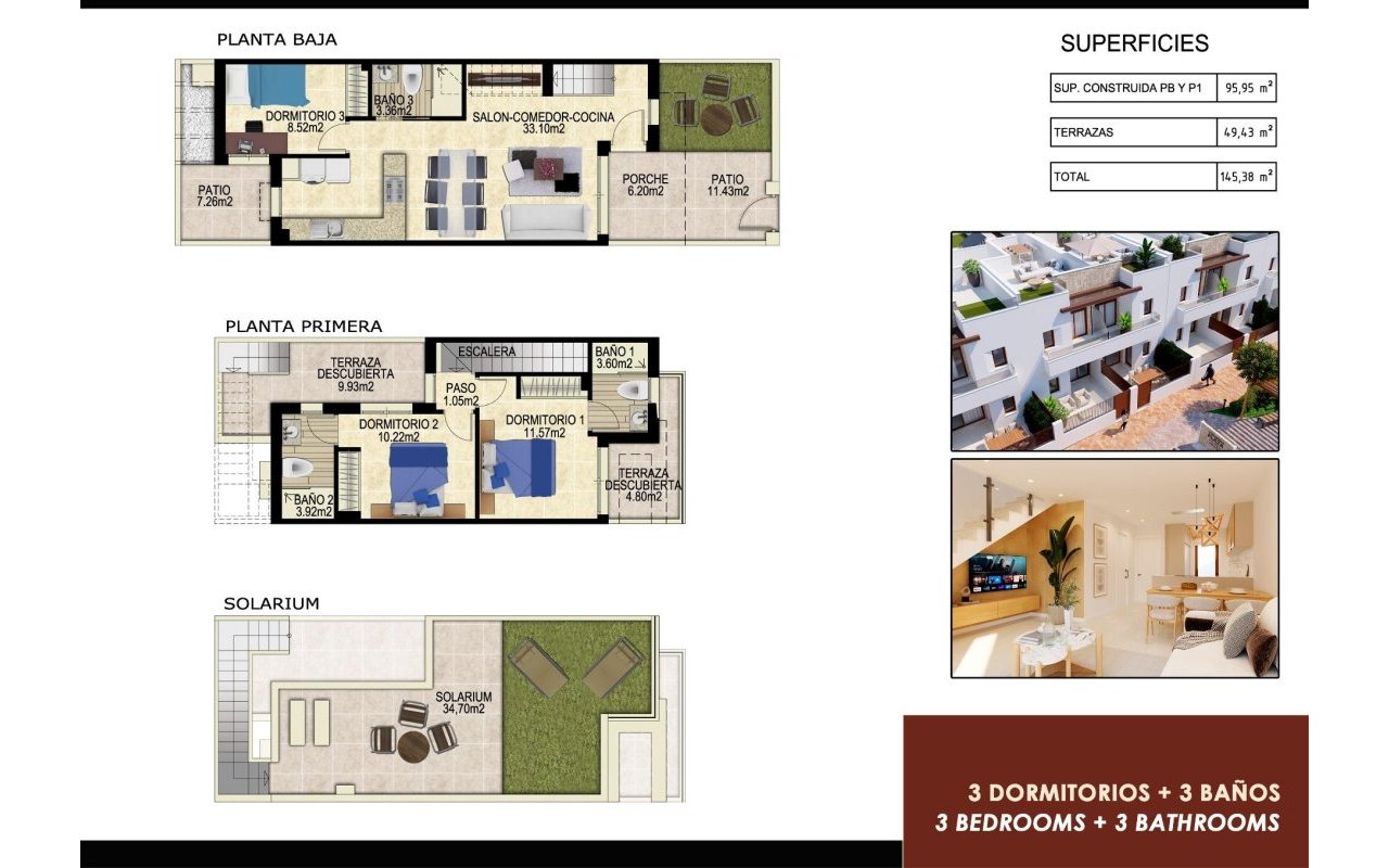 Rynek pierwotny - Town House - Orihuela - Vistabella Golf