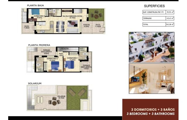 Rynek pierwotny - Town House - Orihuela - Vistabella Golf