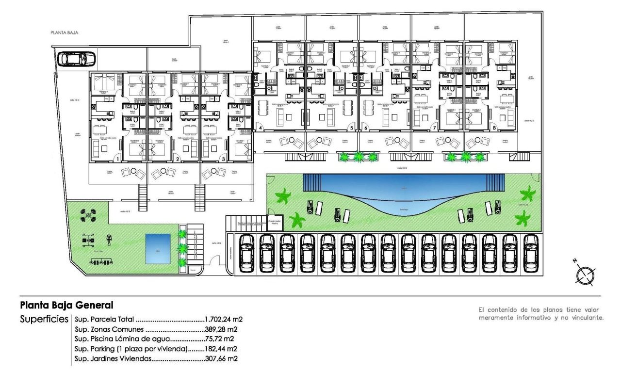 Rynek pierwotny - Bungalow - Pilar de la Horadada - Parque Ramon eugenio Escudero