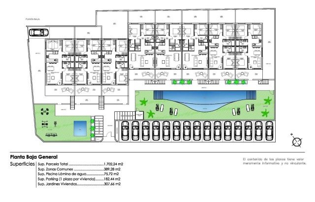 Rynek pierwotny - Bungalow - Pilar de la Horadada - Parque Ramon eugenio Escudero