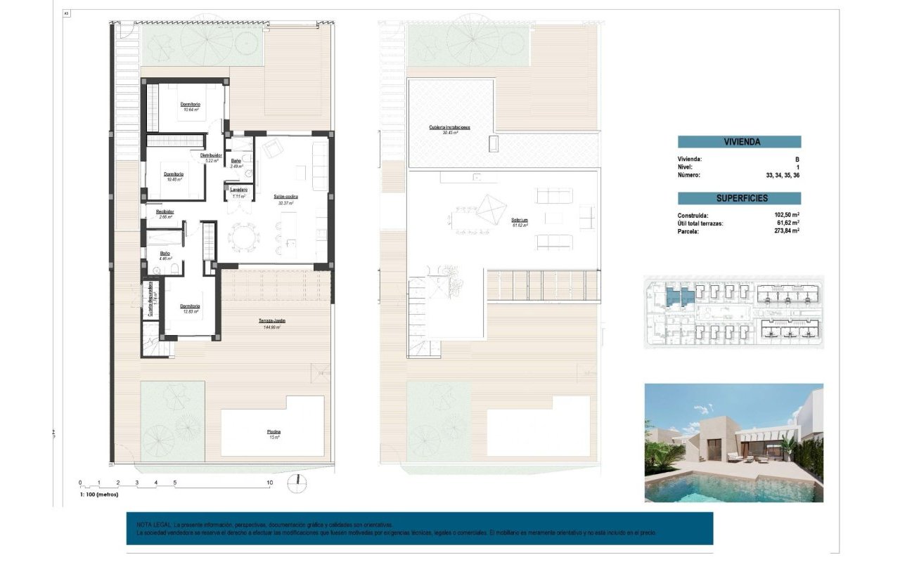 Obra nueva - Villa - Los Alcázares - Serena Golf