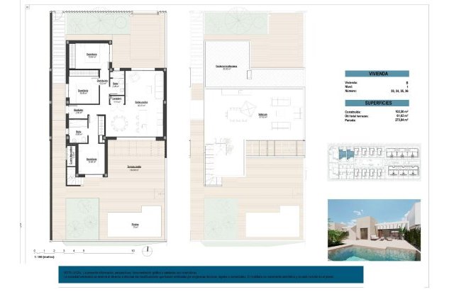 Obra nueva - Villa - Los Alcázares - Serena Golf