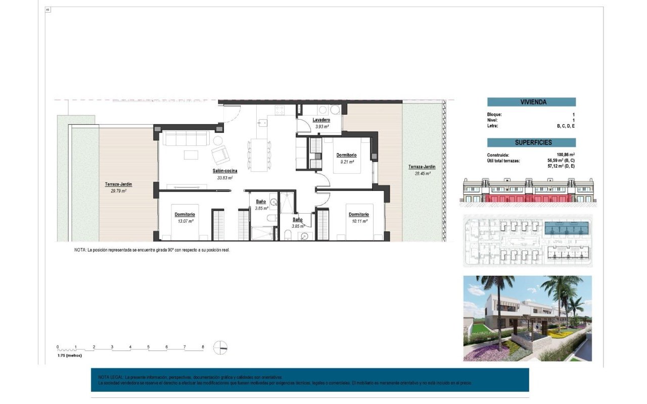 Rynek pierwotny - Bungalow - Los Alcázares - Serena Golf