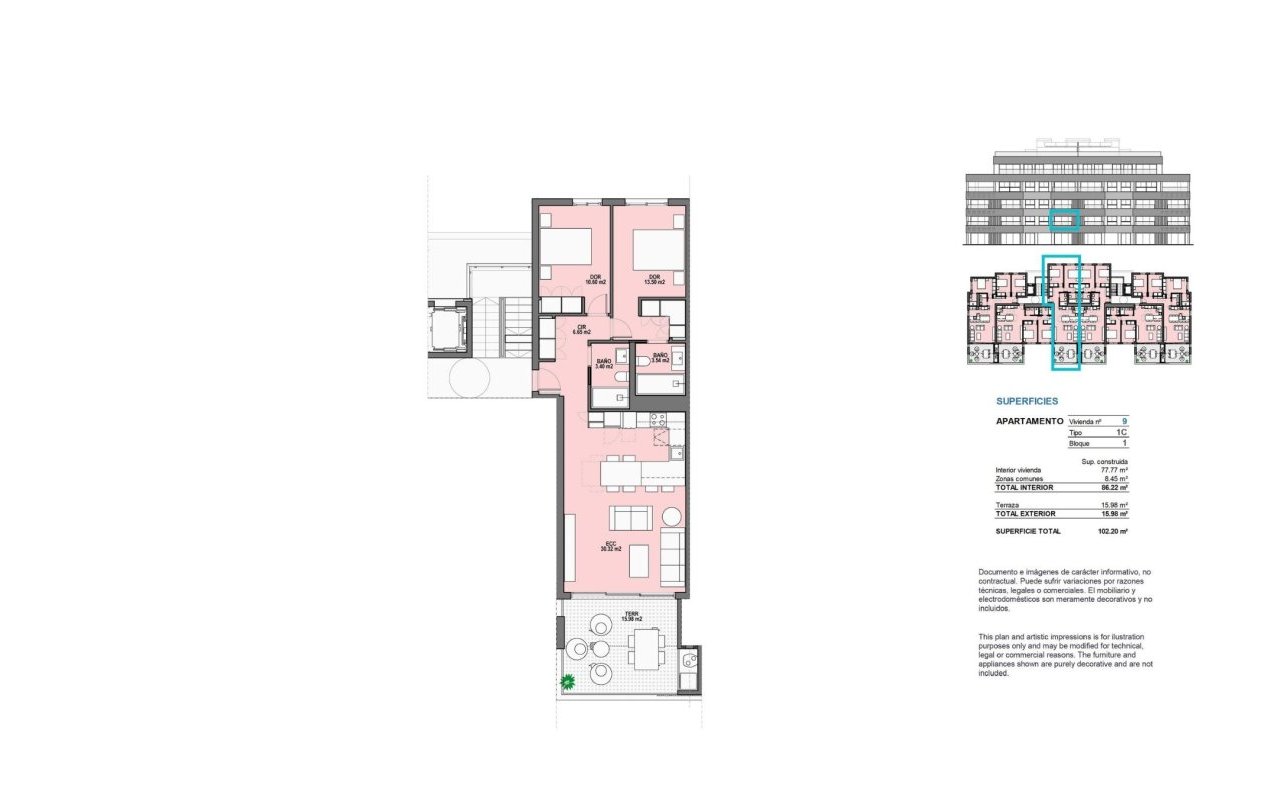 Rynek pierwotny - Apartament - Torre Pacheco - Santa Rosalia Lake And Life Resort