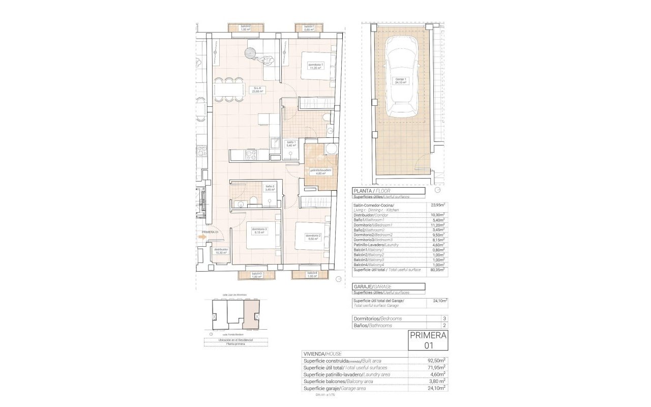 Rynek pierwotny - Apartament - Hondón de las Nieves - Pueblo