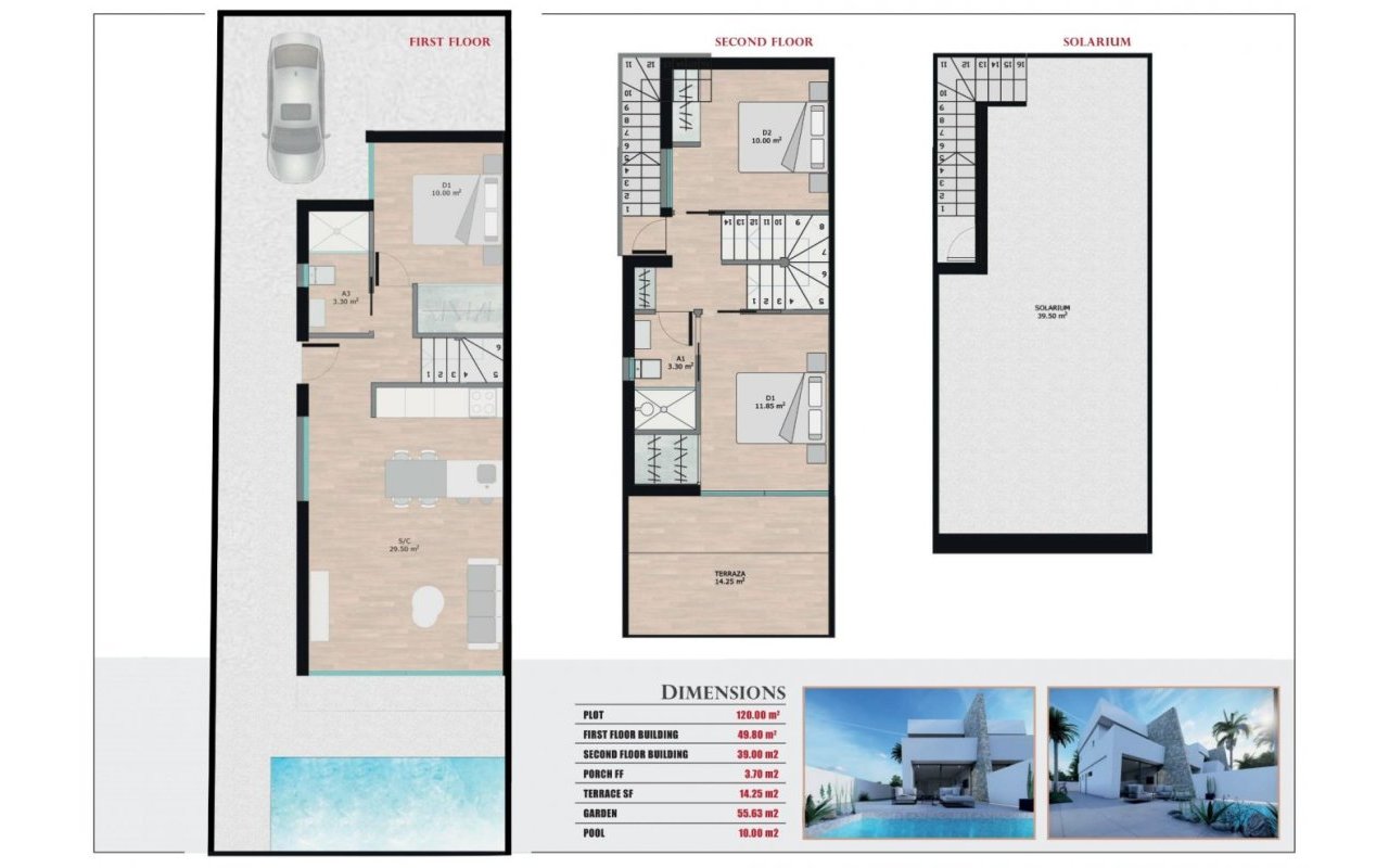 Rynek pierwotny - Villa - San Javier - San Blas