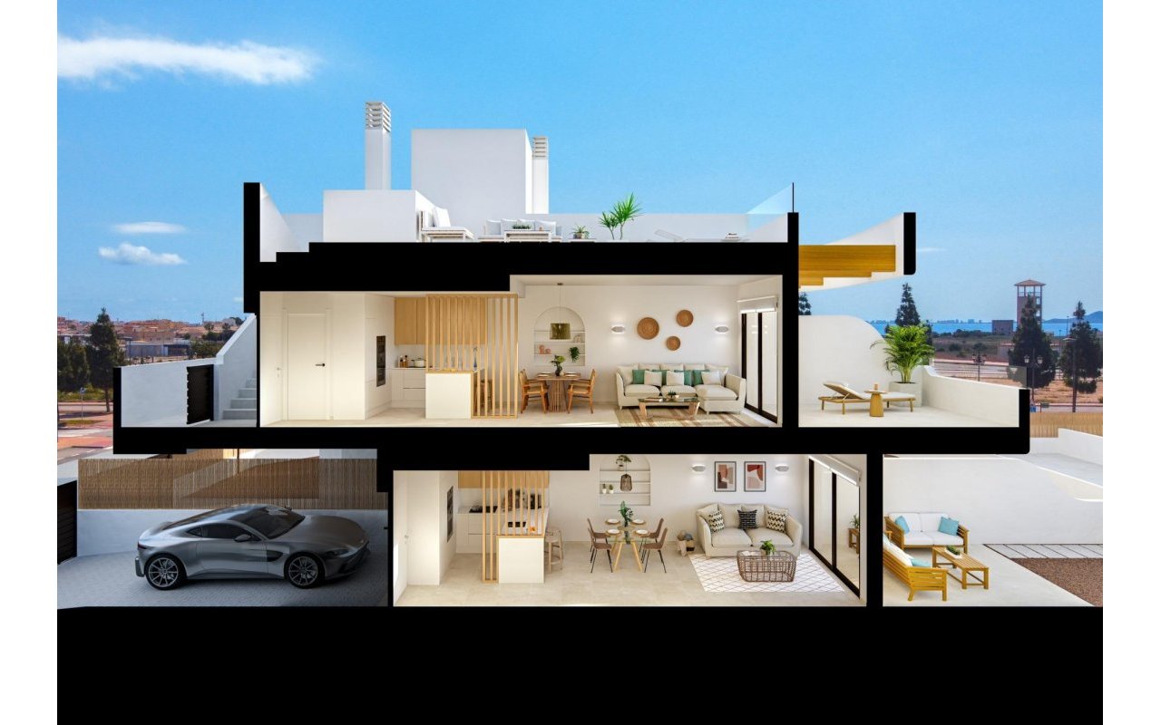 Rynek pierwotny - Bungalow - Los Alcázares - Serena Golf