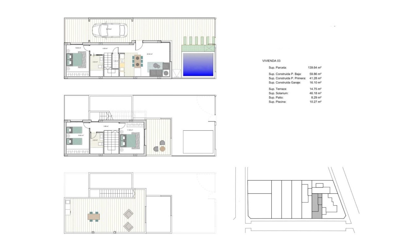 Obra nueva - Villa - Los Alcázares - La Concha