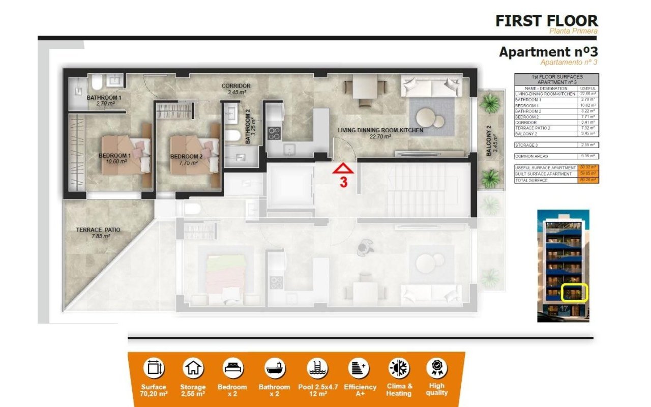 Rynek pierwotny - Apartament - Torrevieja - Playa del Acequión