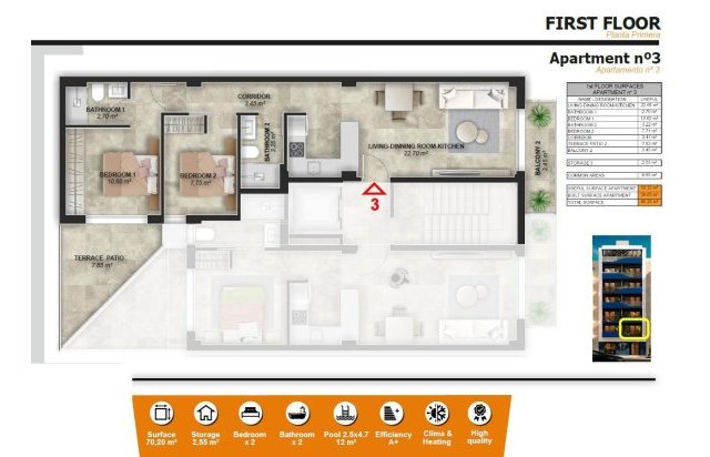 Rynek pierwotny - Apartament - Torrevieja - Playa del Acequión