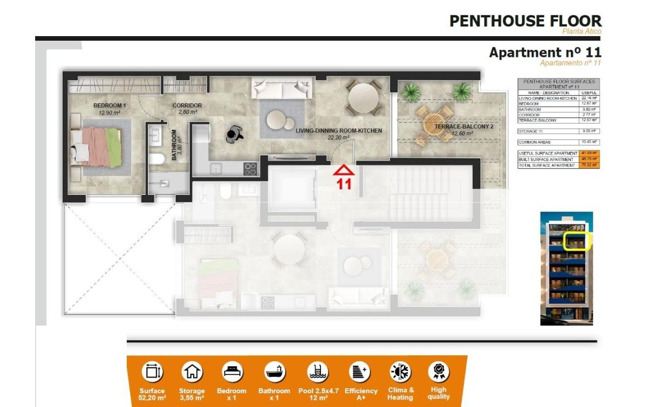 Rynek pierwotny - Daszek - Torrevieja - Playa del Acequión