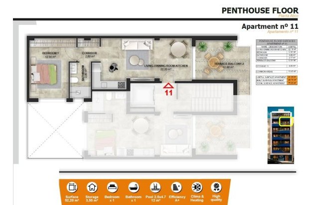 Rynek pierwotny - Daszek - Torrevieja - Playa del Acequión