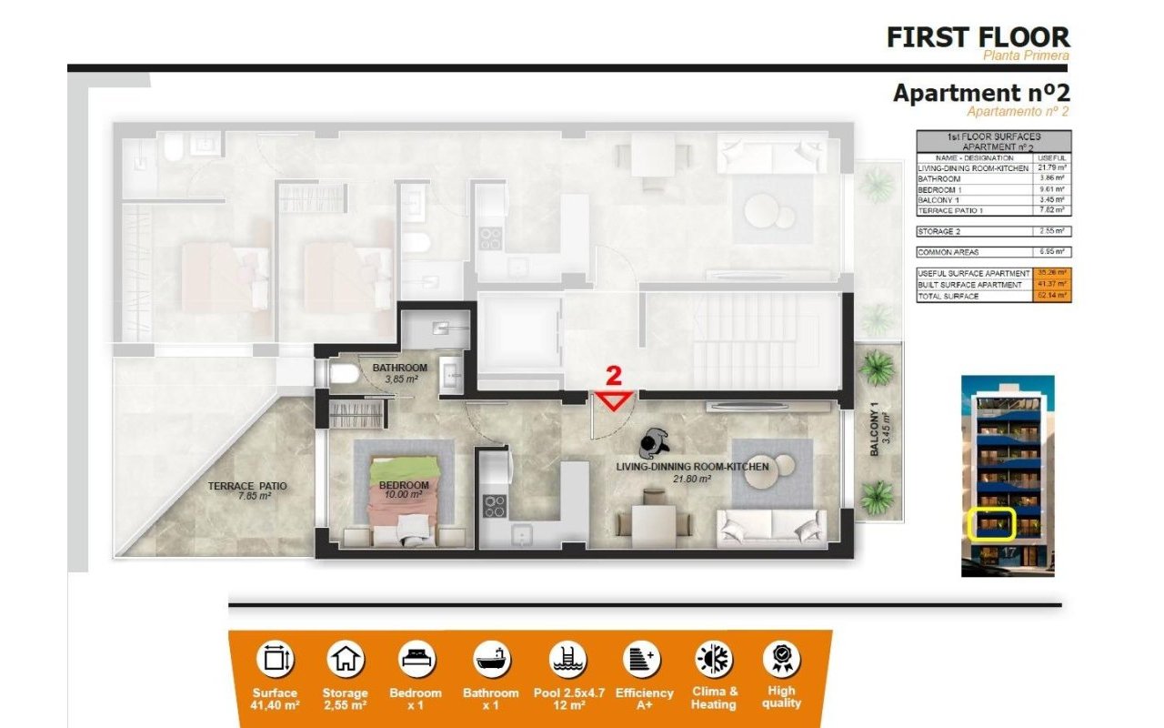 Rynek pierwotny - Apartament - Torrevieja - Playa del Acequión