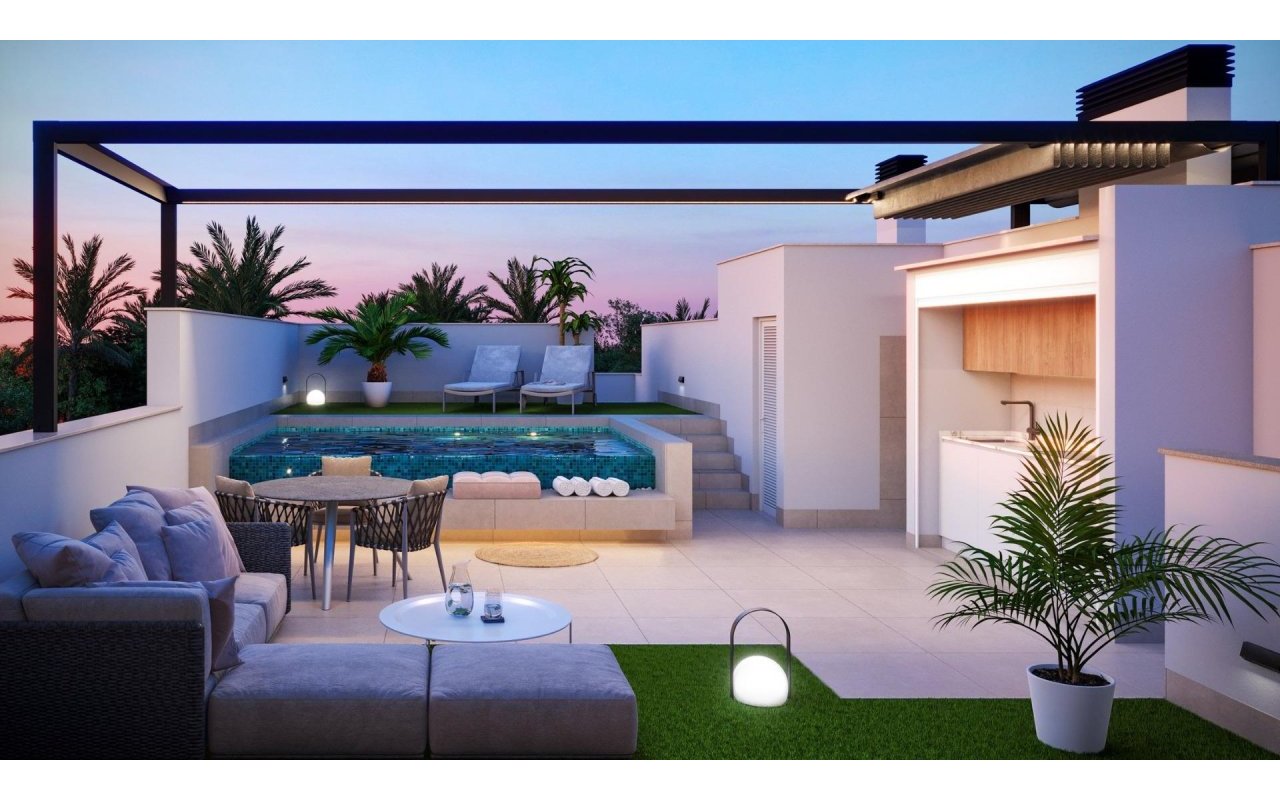 Obra nueva - Bungalow - Pilar de la Horadada - parques de Andromeda