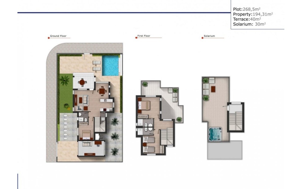 Rynek pierwotny - Villa - Los Alcázares - Playa del Espejo