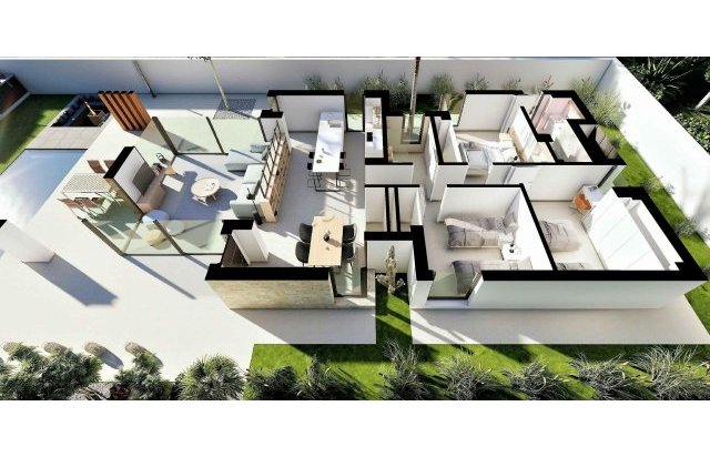 Rynek pierwotny - Villa - San Fulgencio - El Oasis