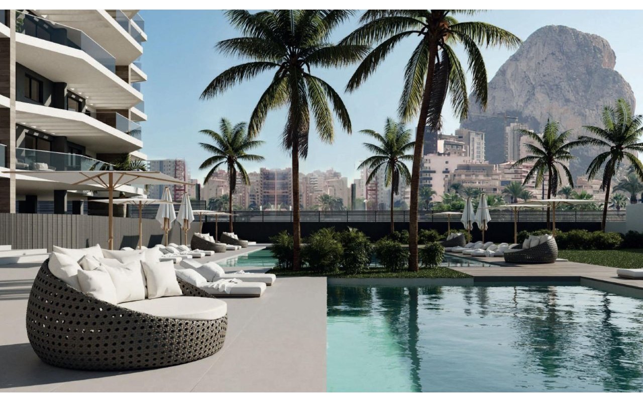 Obra nueva - Piso - Calpe - Playa Cantal Roig