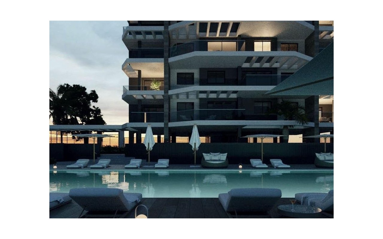 Obra nueva - Piso - Calpe - Playa Cantal Roig