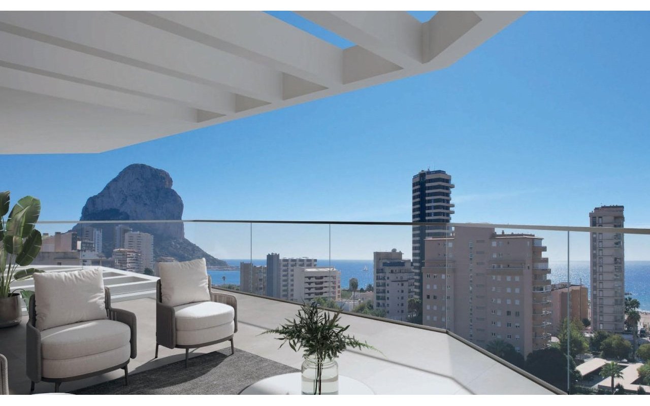 Obra nueva - Piso - Calpe - Playa Cantal Roig