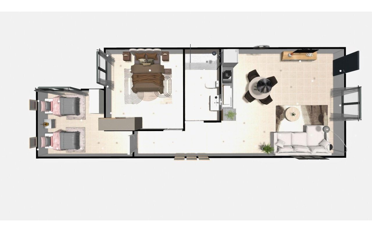 Obra nueva - Bungalow - Hondón de las Nieves - La Canalosa