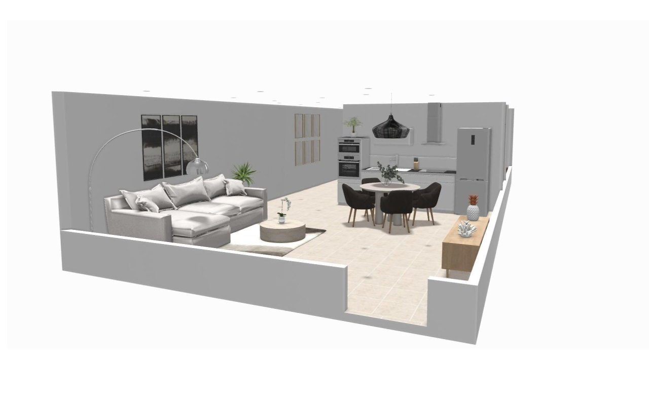 Obra nueva - Bungalow - Hondón de las Nieves - La Canalosa