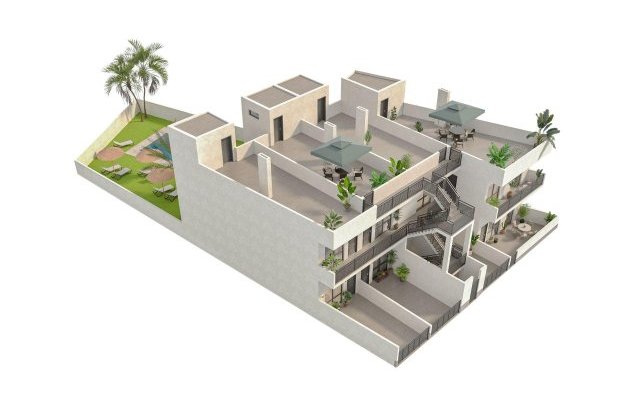 Obra nueva - Bungalow - Hondón de las Nieves - La Canalosa