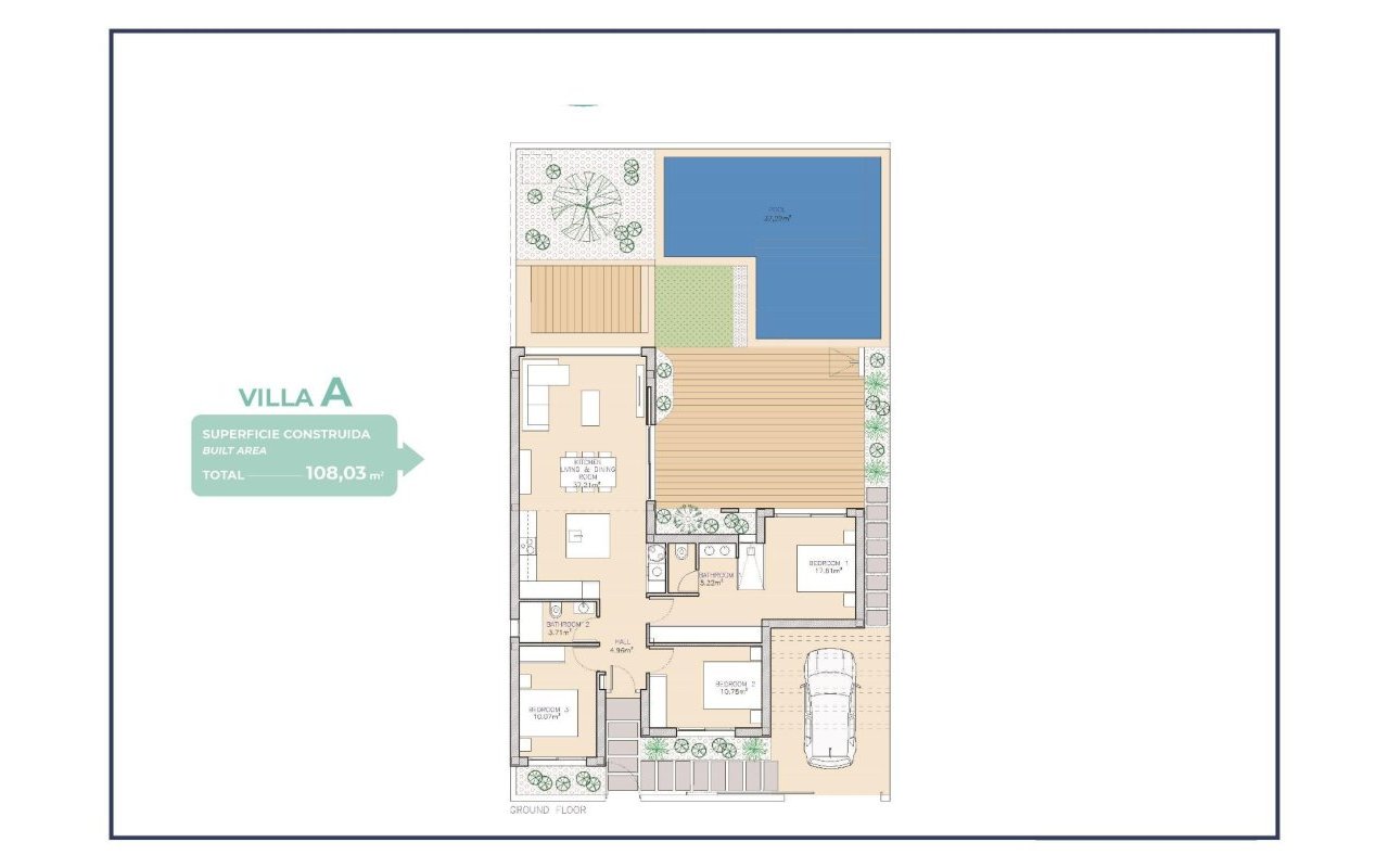 Obra nueva - Villa - Los Alcázares - Serena Golf