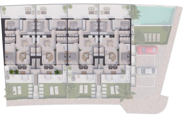 Rynek pierwotny - Bungalow - San Pedro del Pinatar - Los Cuarteros