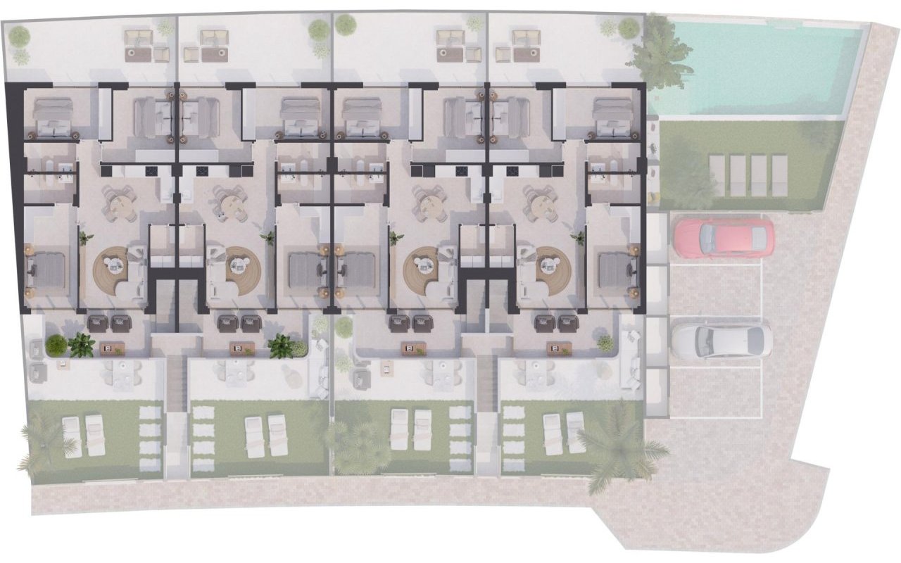 Rynek pierwotny - Bungalow - San Pedro del Pinatar - Los Cuarteros