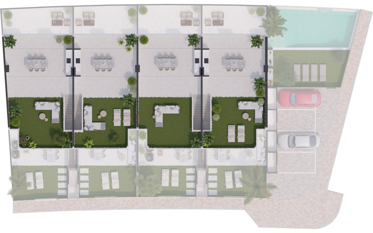 Rynek pierwotny - Bungalow - San Pedro del Pinatar - Los Cuarteros