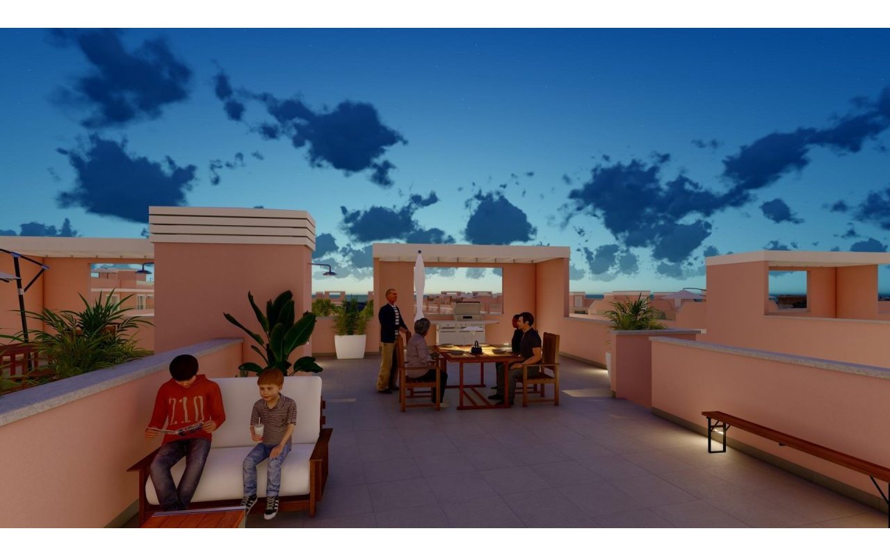 Obra nueva - Town House - Pilar de la Horadada - Lo Monte