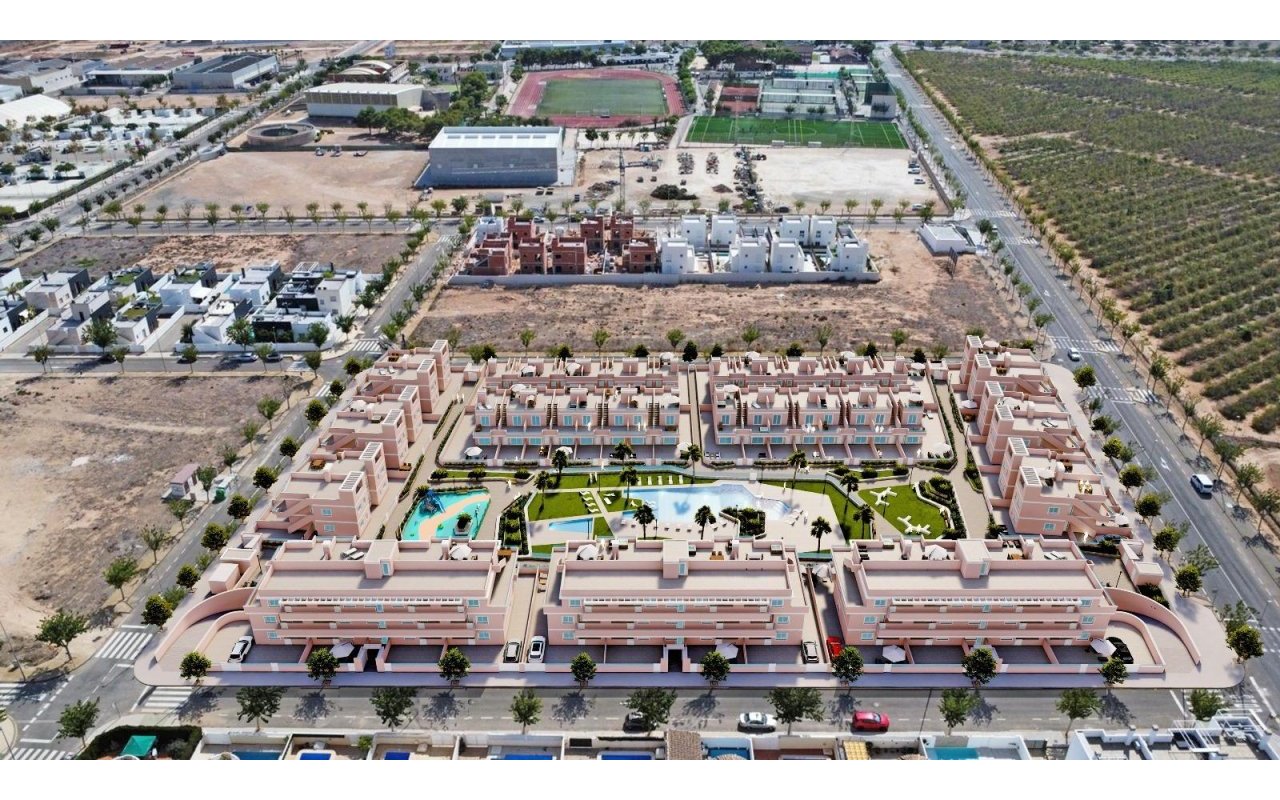 Obra nueva - Town House - Pilar de la Horadada - Lo Monte