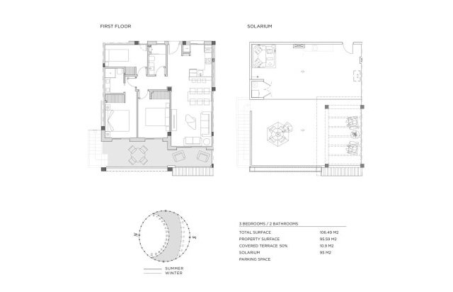 Rynek pierwotny - Top Floor Bungalow - Ciudad Quesada - Rojales - Doña pepa