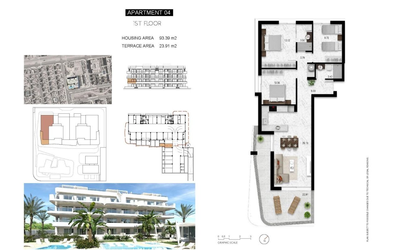 Rynek pierwotny - Apartament - Orihuela Costa - Lomas de Cabo Roig