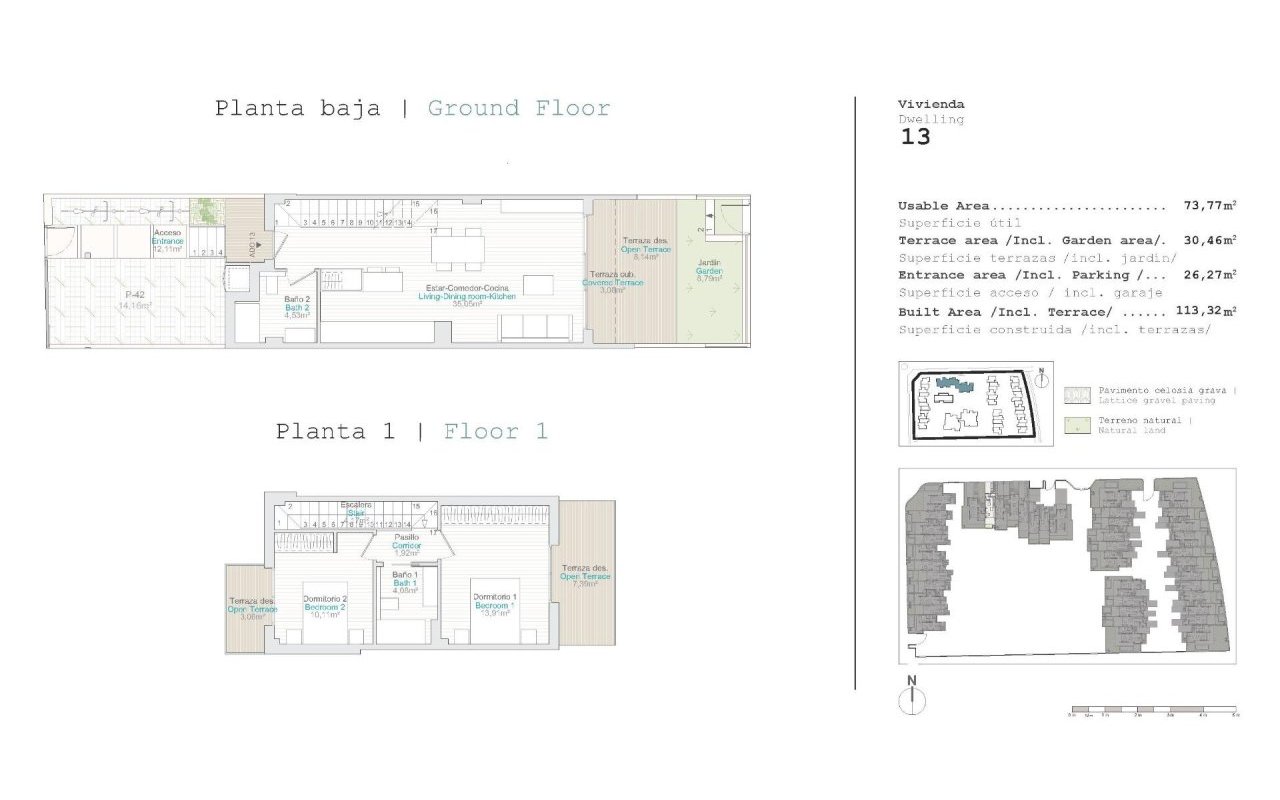 Rynek pierwotny - Town House - El Verger - Playa de La Almadraba