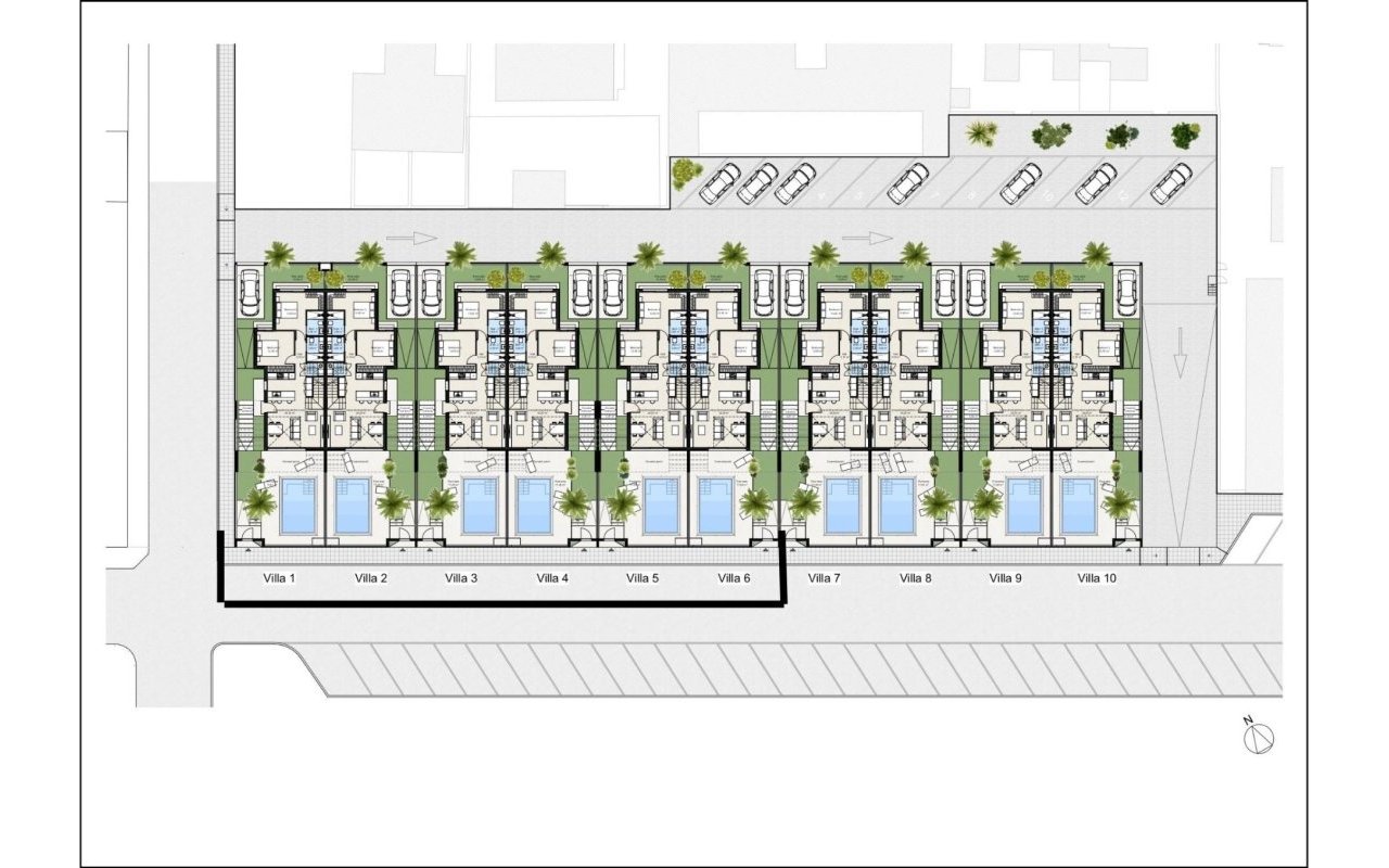 Rynek pierwotny - Villa - Los Nietos - Los Nietos playa